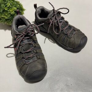 Keen Steel Safety‎ Toe Lace Up Sneakers Work Shoes 8.5 Outdoor Gorpcore Granola